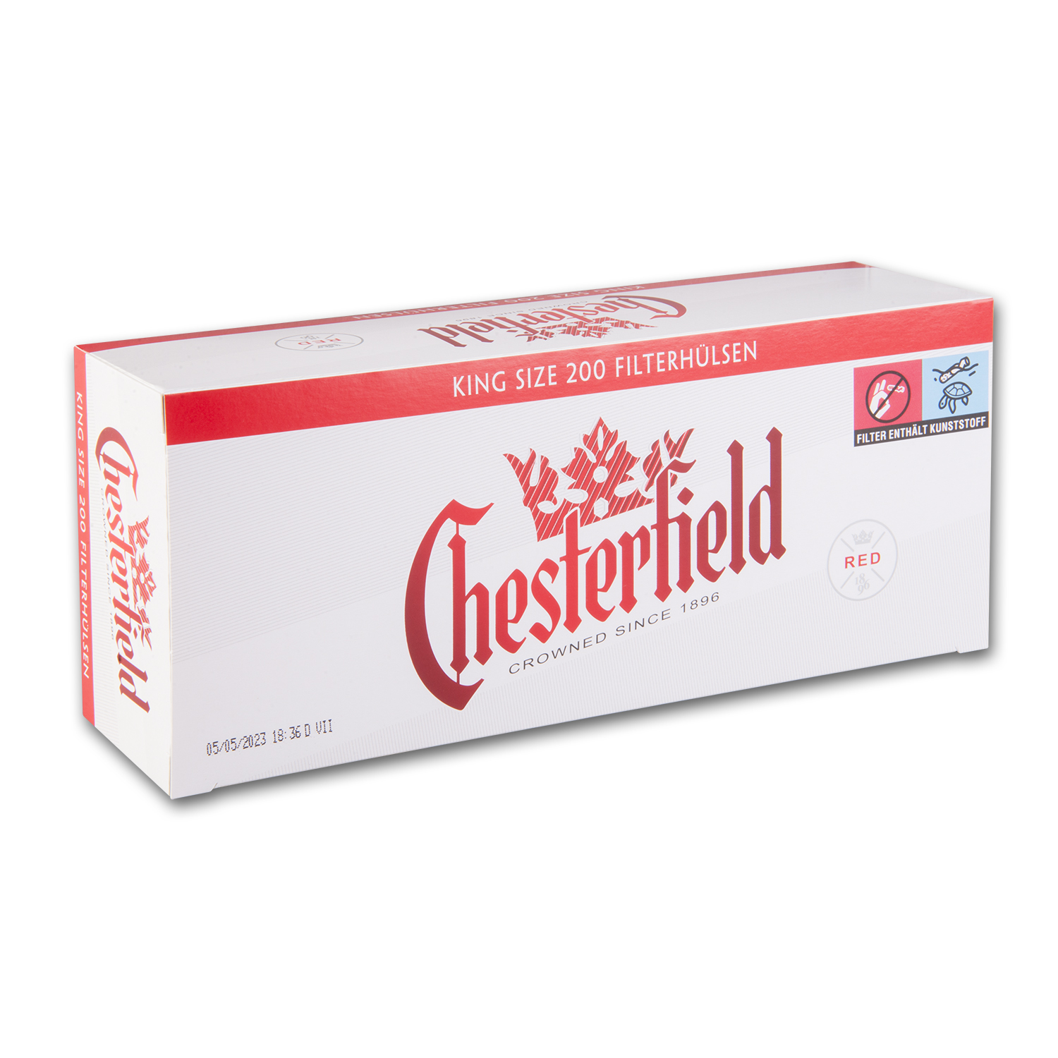 Chesterfield Hülsen  200 Stück