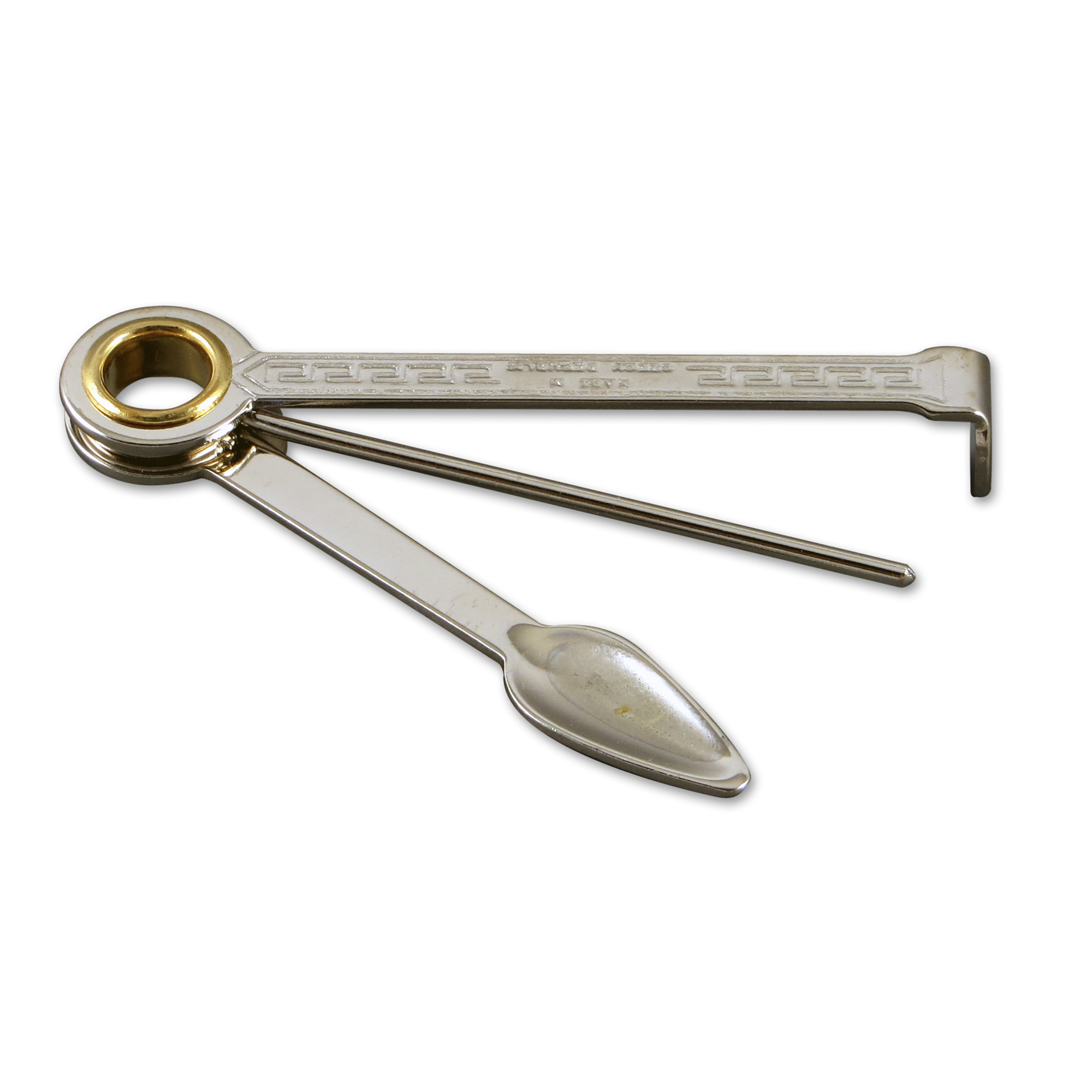 Pfeifenbesteck 3-teilig Nickel