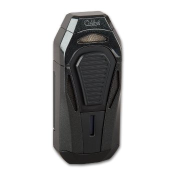 Cigarrenfeuerzeug Jet 3-Fach Colibri  Boss Iii Schwarz 24 Mm Cutter