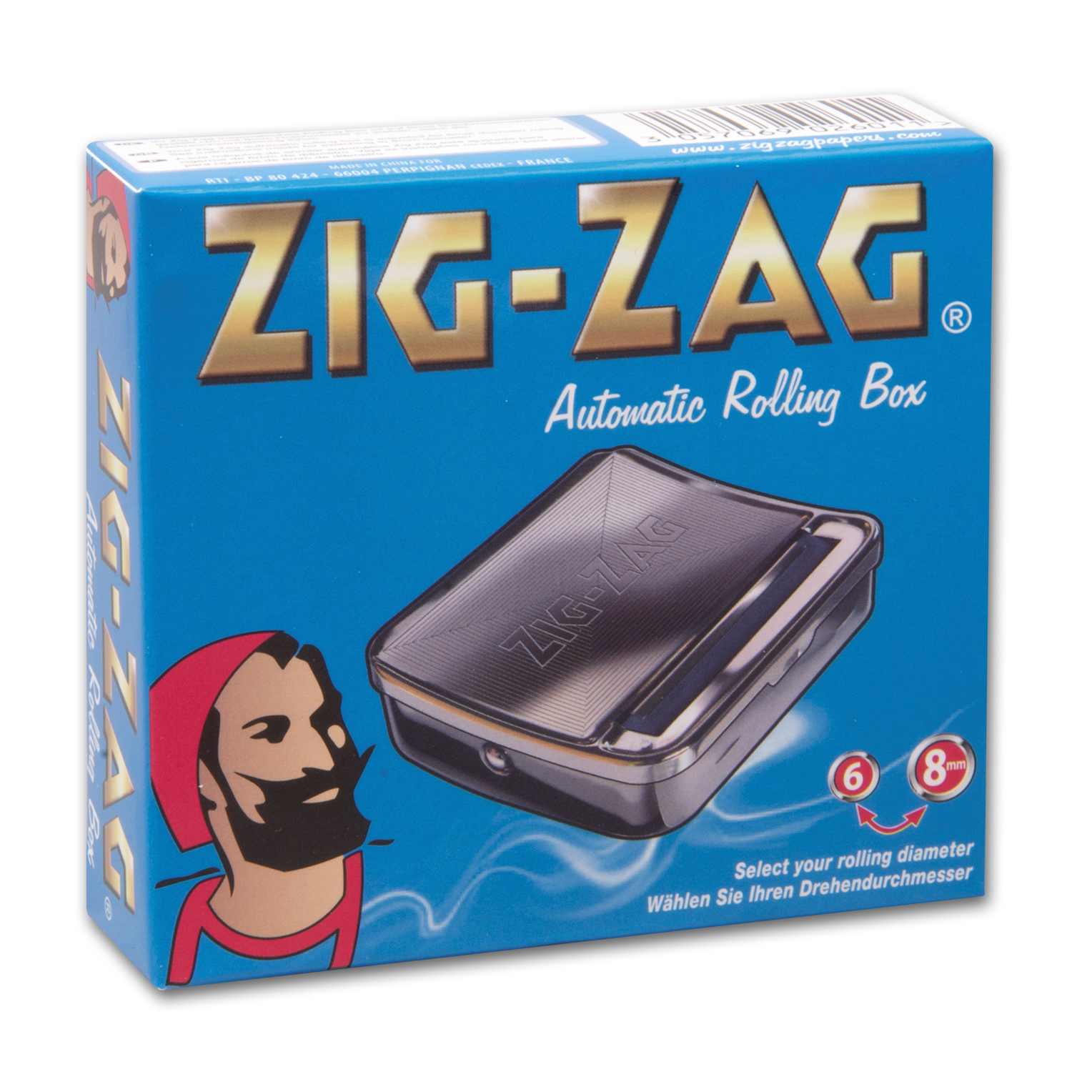Zigaretten-Rollbox Zig-Zag Für Slim Zigaretten