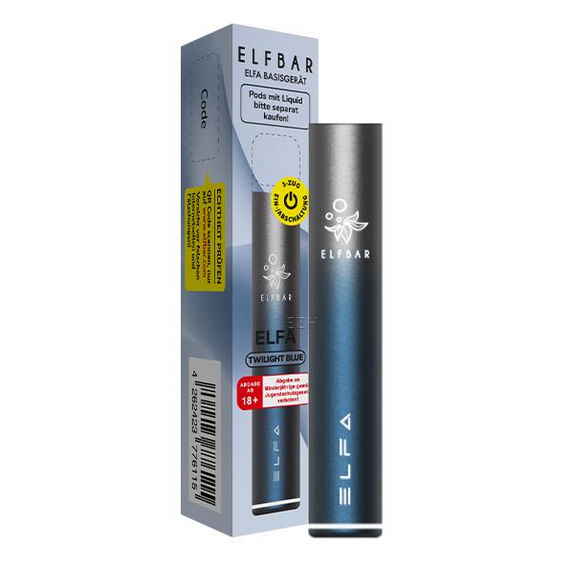 E-Zigarette Elfbar Elfa Twilight-Blue 500mAh