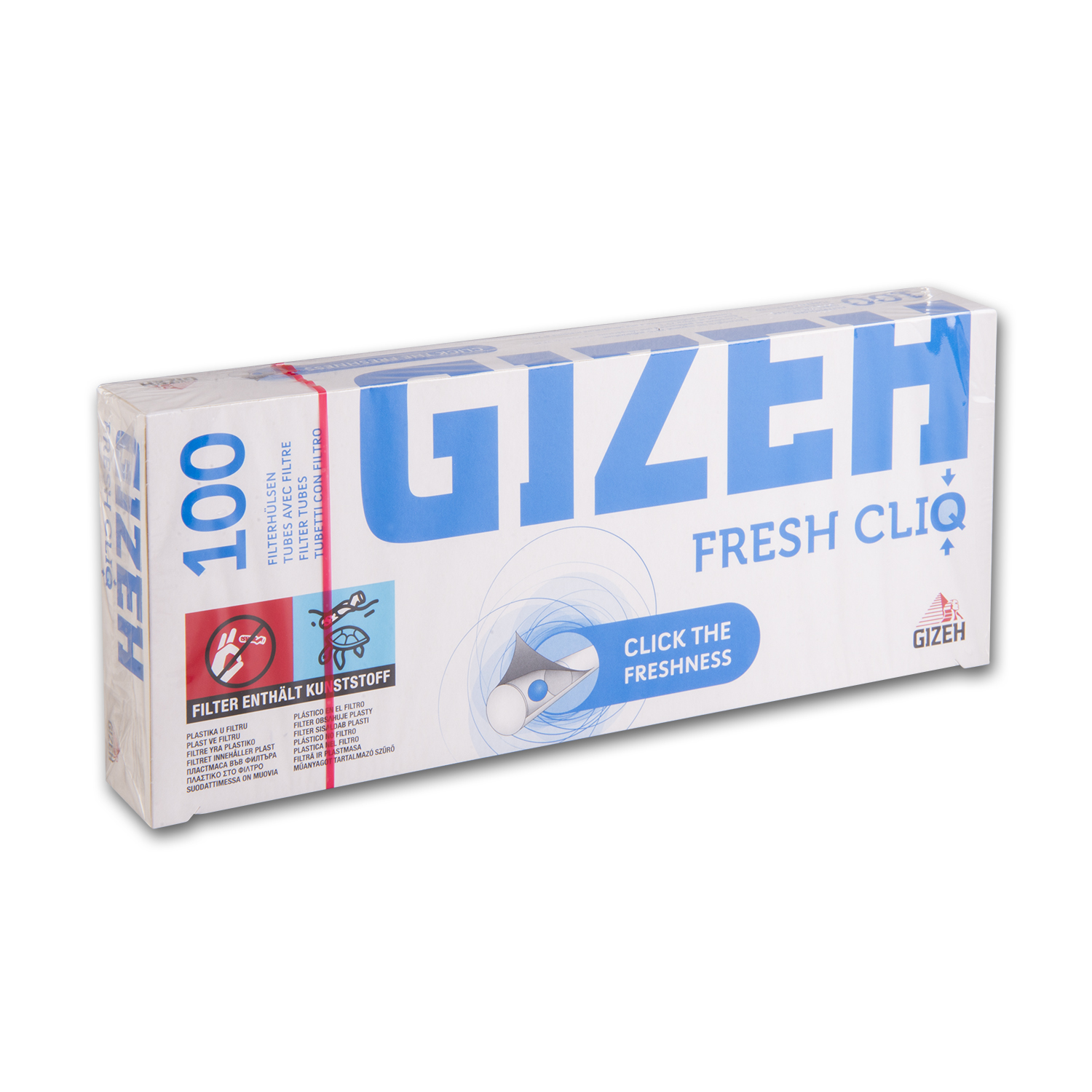 Gizeh Fresh Cliq Hülsen  100 Stück