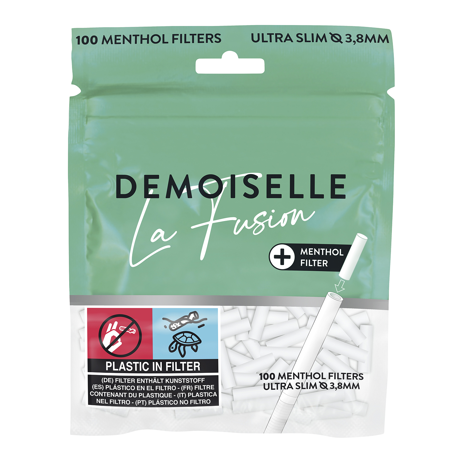 Demoiselle La Fusion Tips 100 Filter Pro Beutel