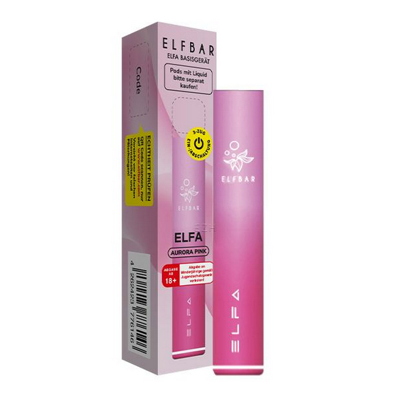 E-Zigarette Elfbar Elfa Aurora-Pink 500mAh