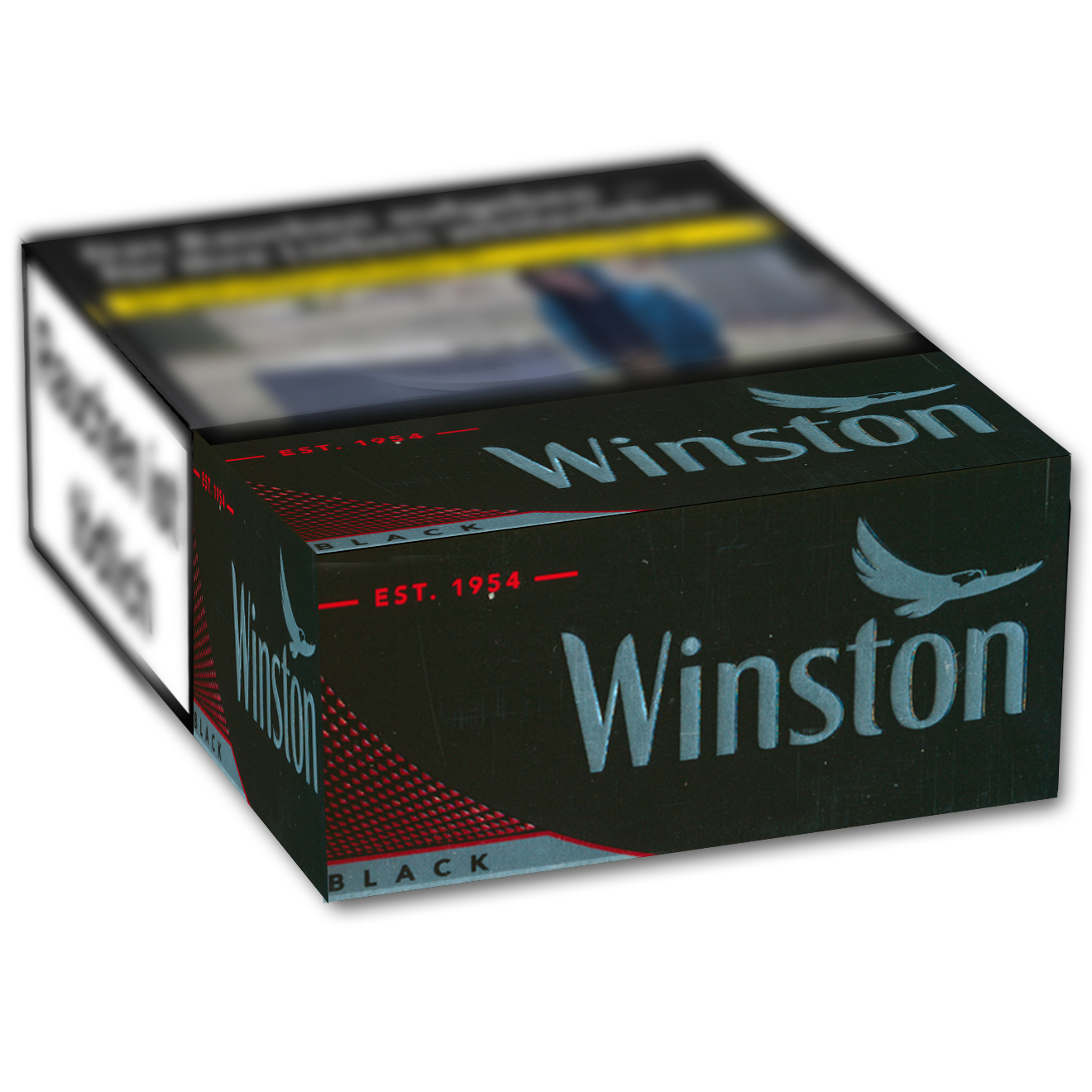 Winston Black BP XXL  Zigaretten Stange