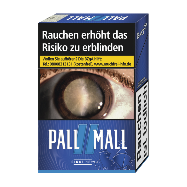 Pall Mall Blue Edition Automatenpackung Zigaretten Stange