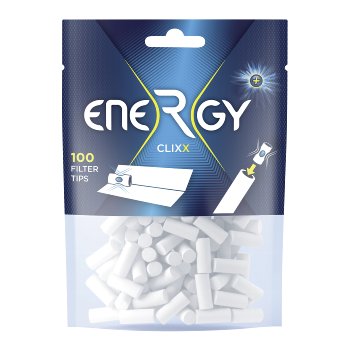 Energy+ Clixx Filter Tips 100 Filter Pro Beutel