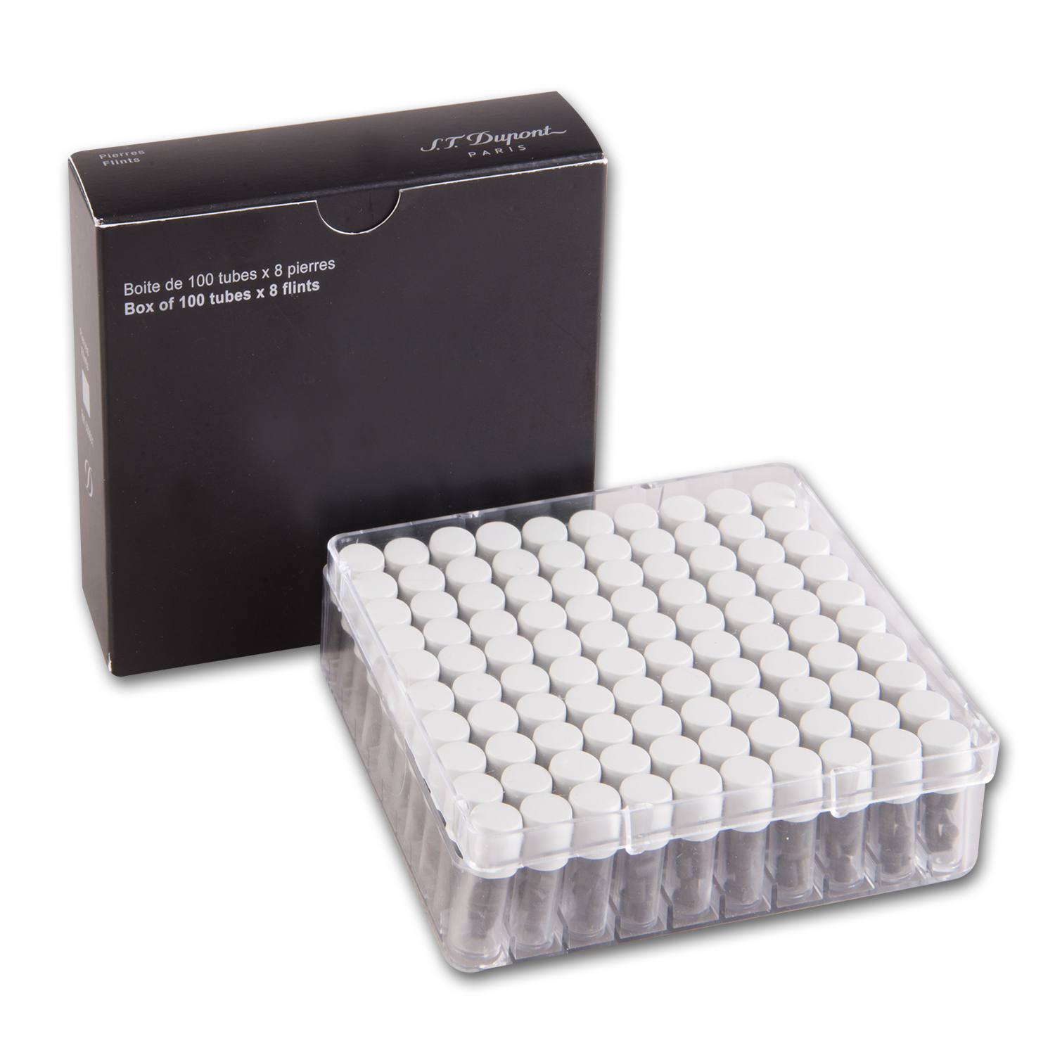 Feuerzeugsteine Dupont Grau 8Er