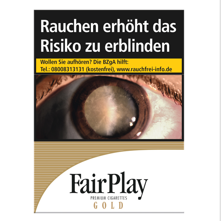 Fair Play Gold XXXL Zigaretten Stange