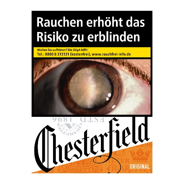 CHESTERFIELD Original 2XL-Box Zigaretten Stange