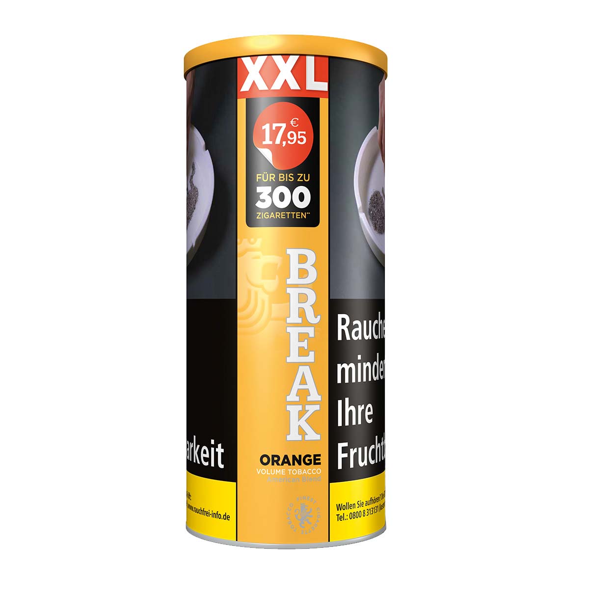 Break Orange Volumentabak
