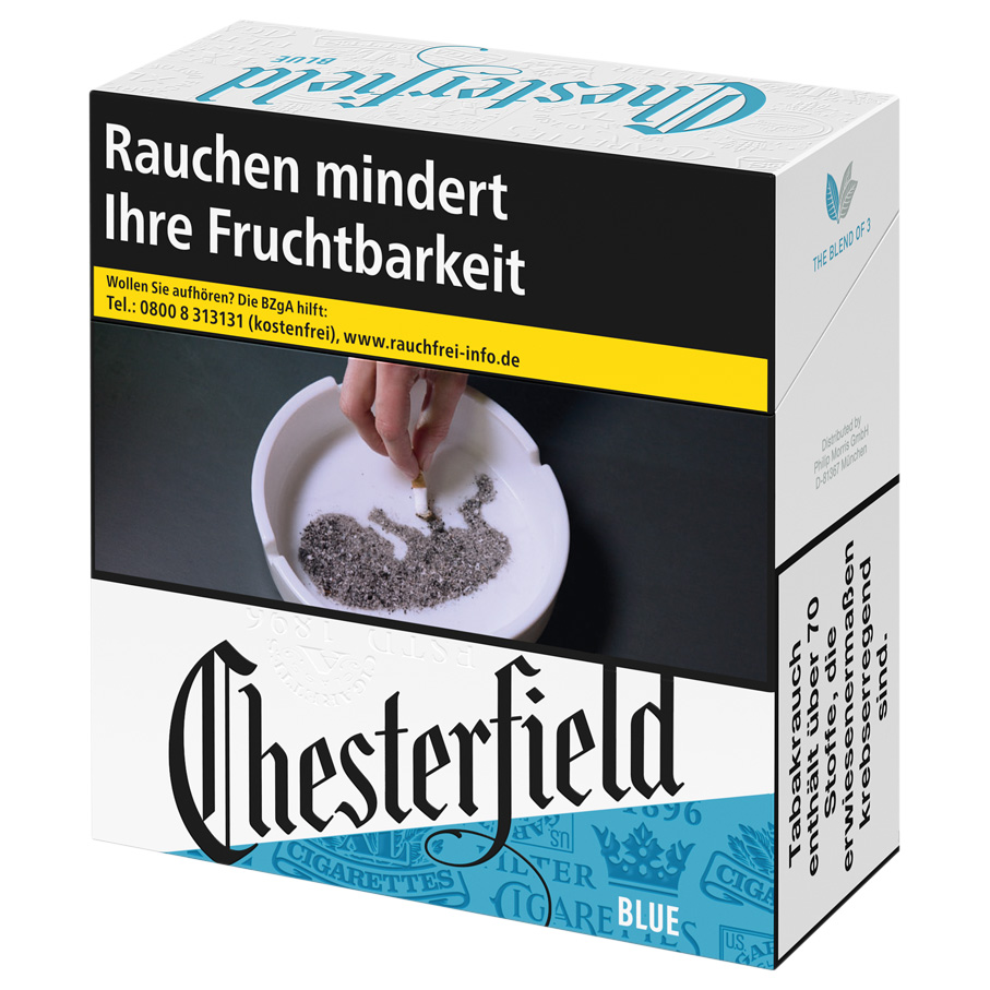 Chesterfield Blue 5XL-Box  Zigaretten Stange
