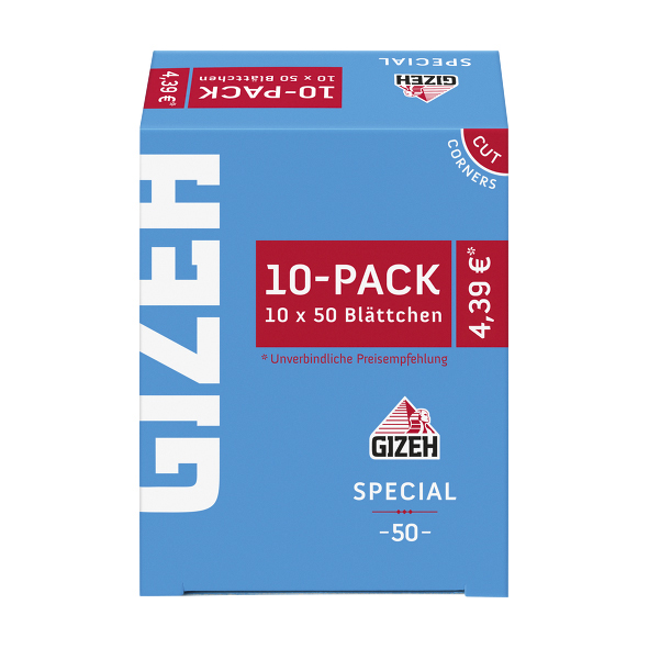 Gizeh Special 10X10Er Pack