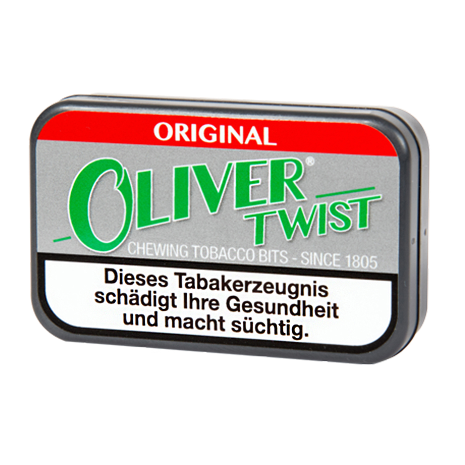 Oliver Twist Original Grün (Kräftiger Tabakgeschmack) Kautabak