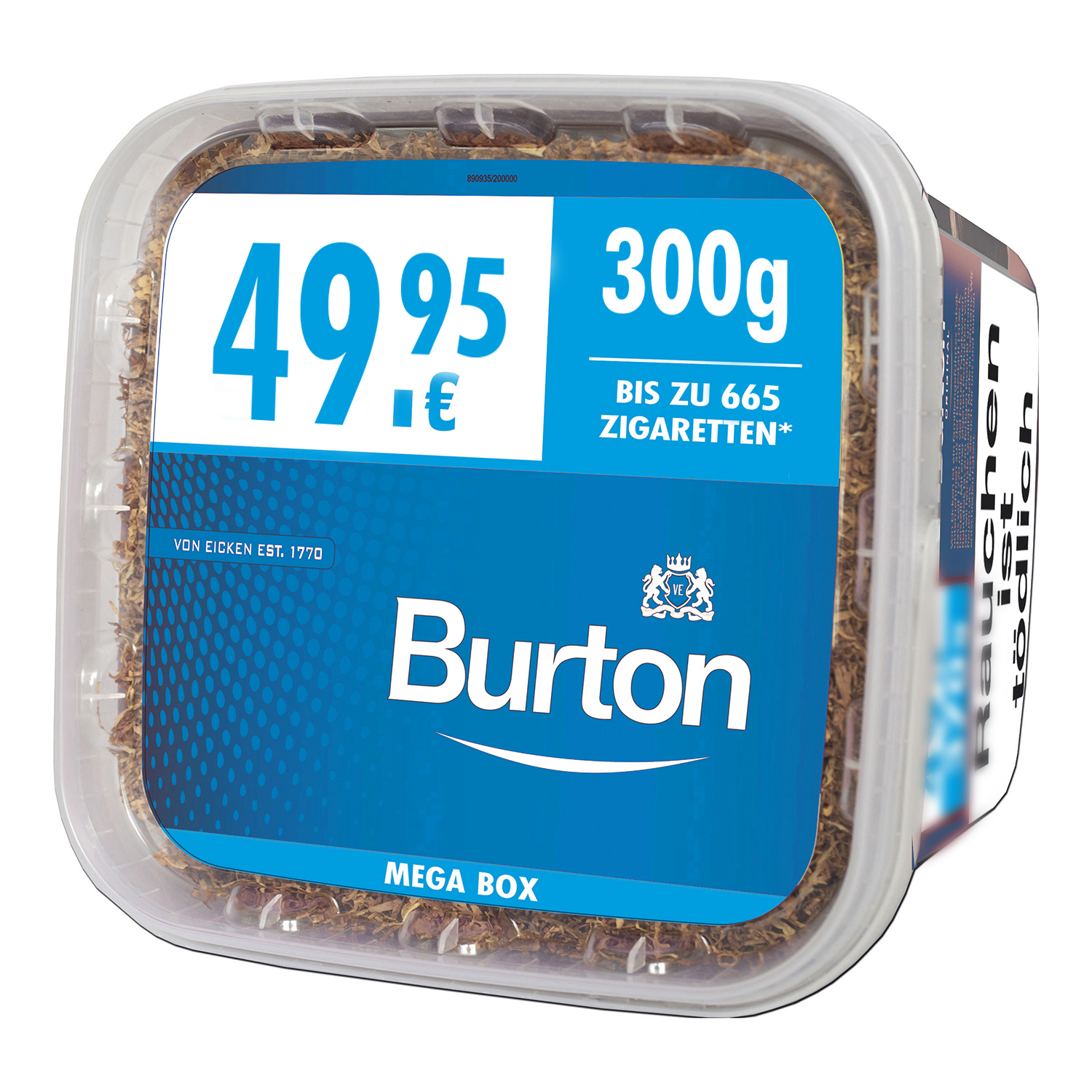 Burton Volumen Tabak Blue 4Xl-Size