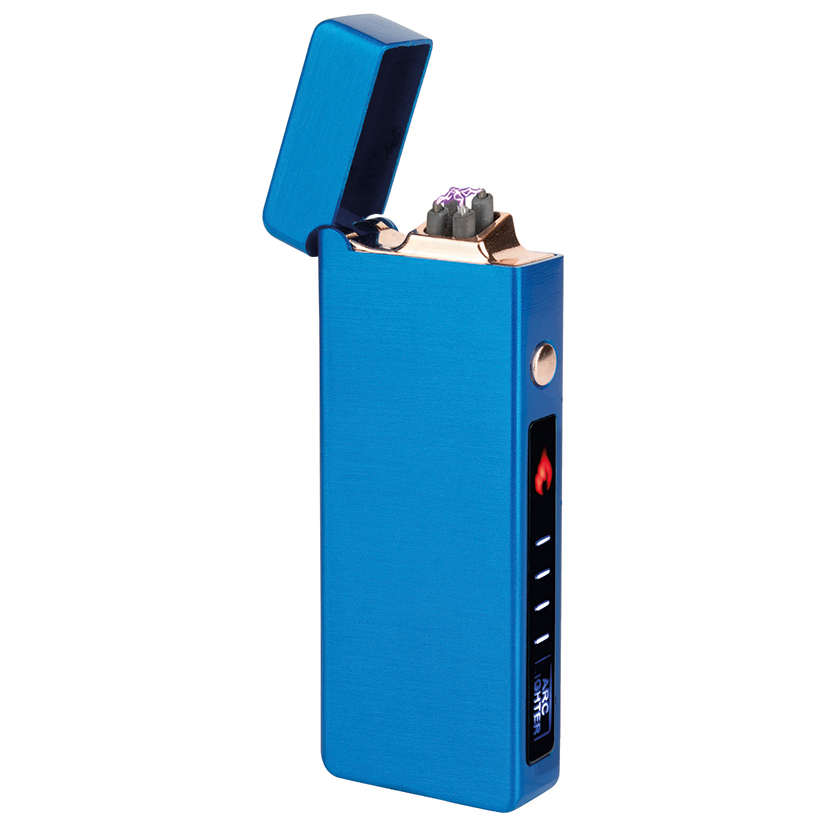 Feuerzeug Batterie Formula Double Arc Blau Usb