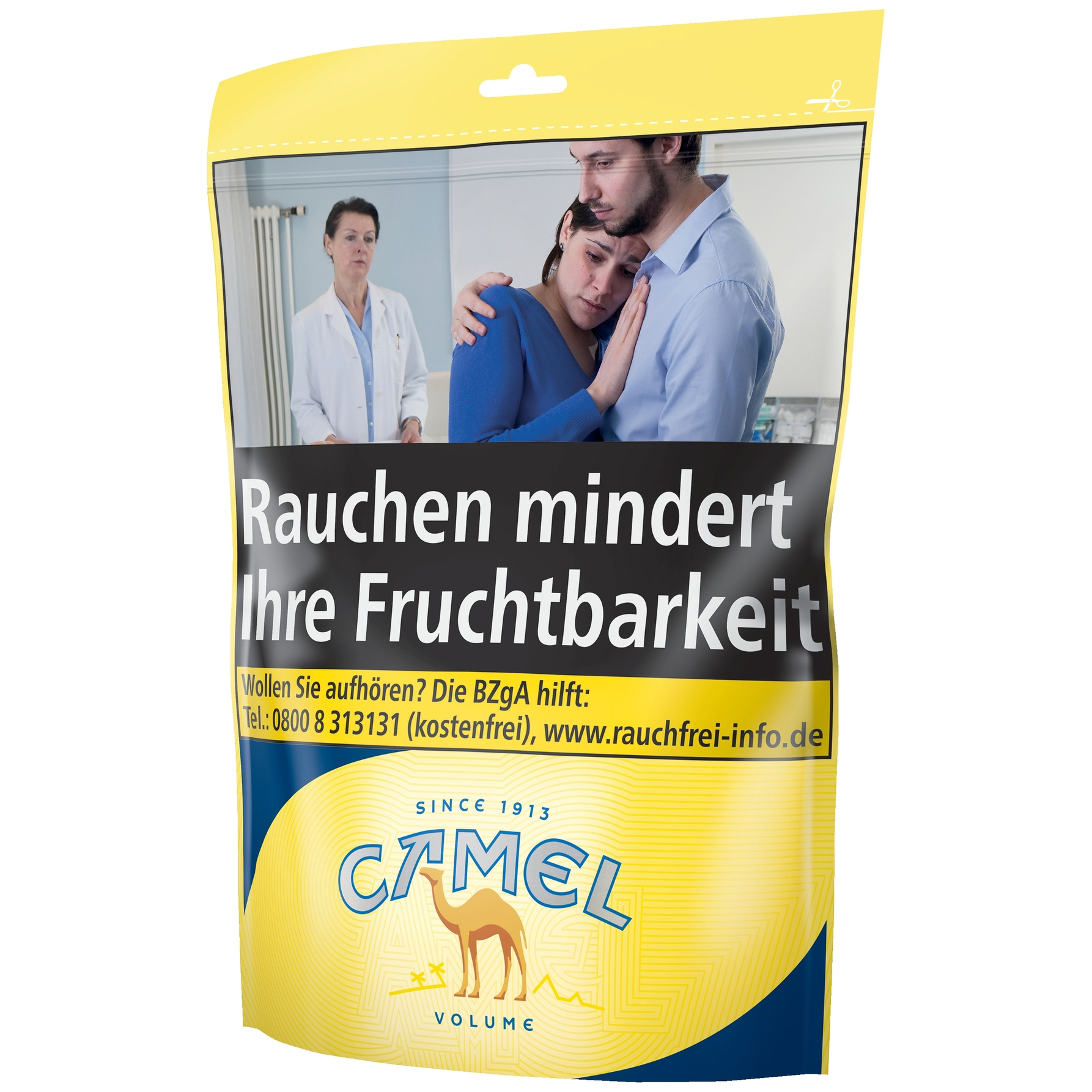 Camel Volume Tab Zip Bag-Xl