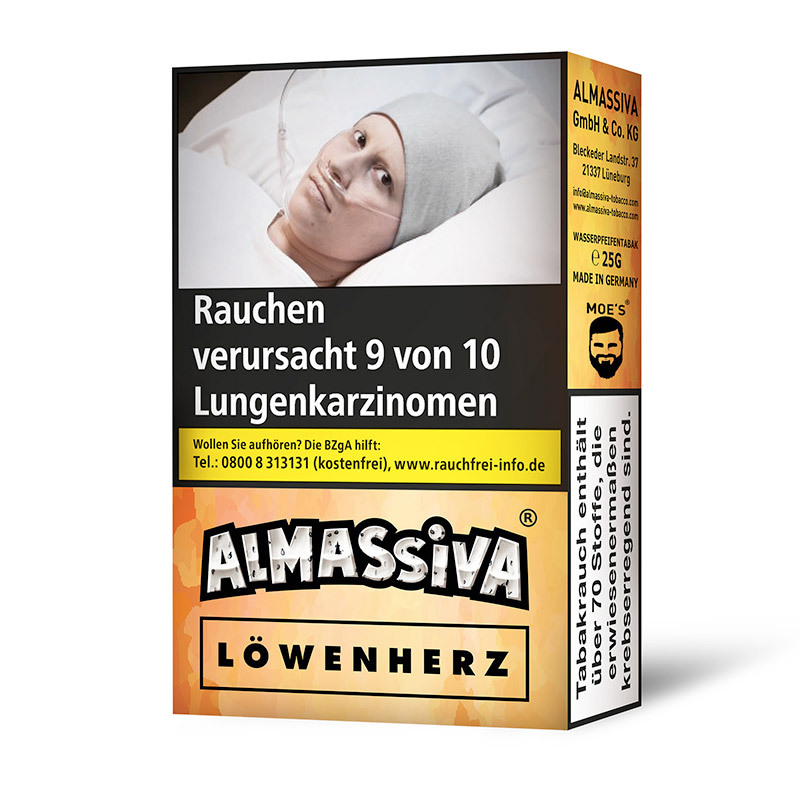 Al Massiva LÃƒÆ’Ã‚Â¶wenherz (Drachenfrucht, Himbeere, Pfirsich) (200 Gramm)