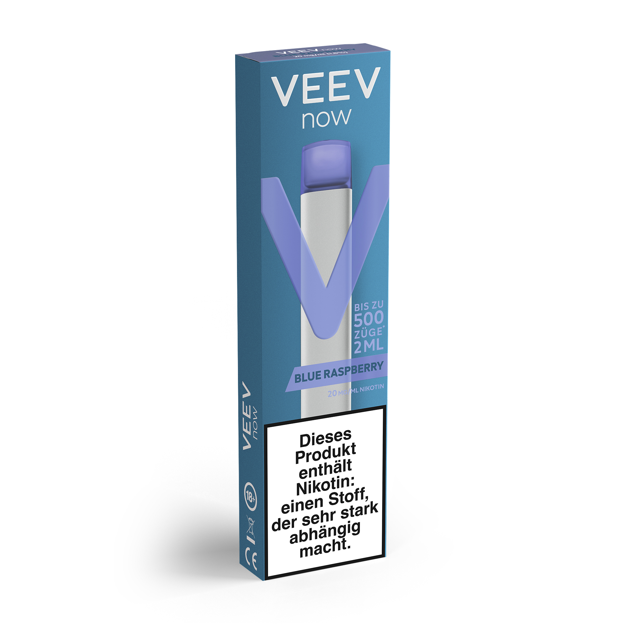 E-Zigarette Veev Now Einweg Blue Raspberry 20mg