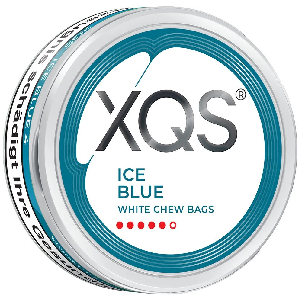 XQS Ice Blue Strong White Chew Bags Dose