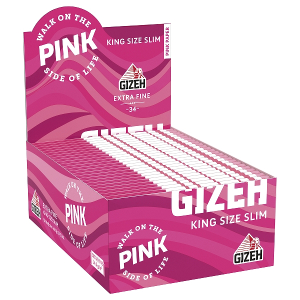 Gizeh All Pink King Size Slim 50X34