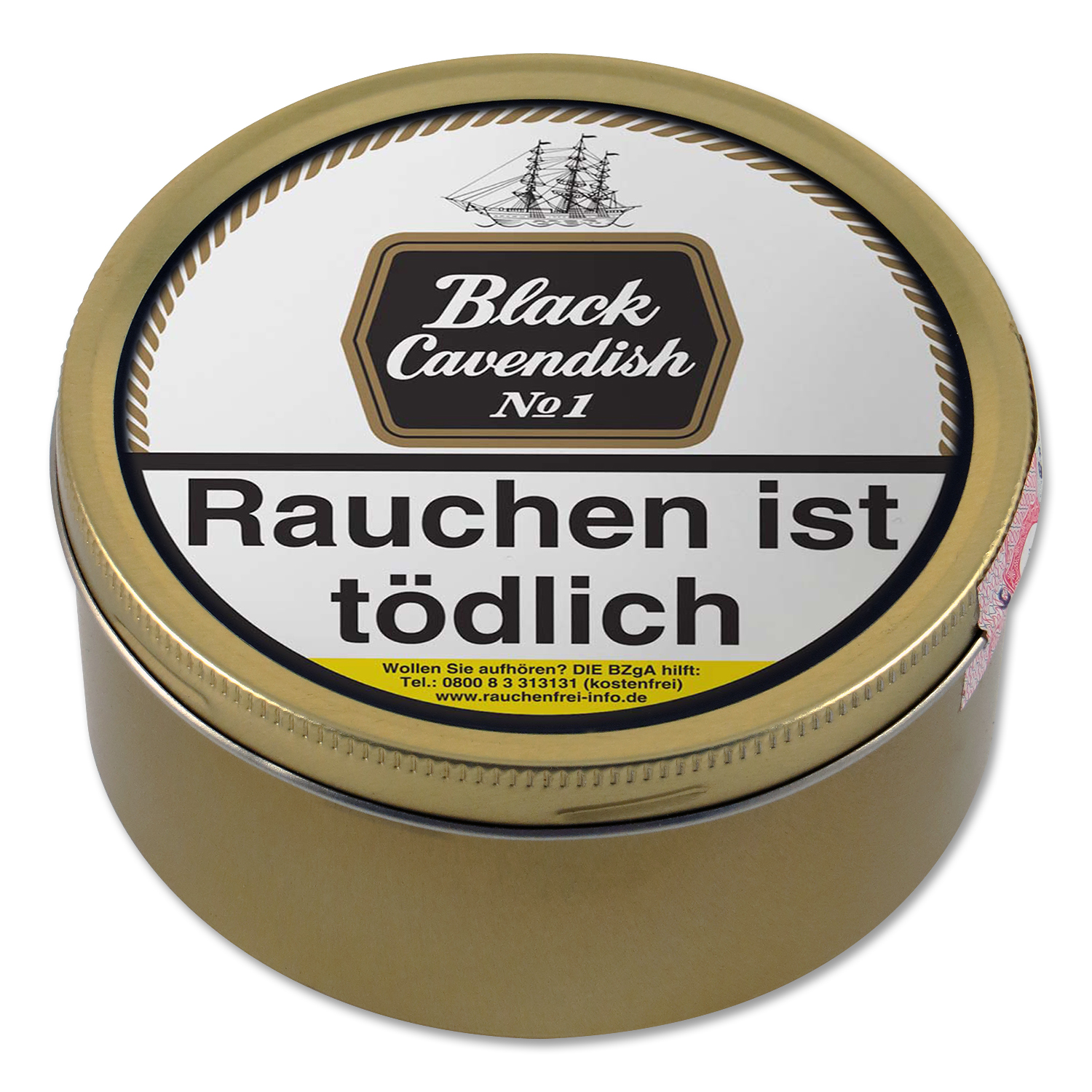 Pfeifentabak Black Cavendish No 1 (100 Gramm)