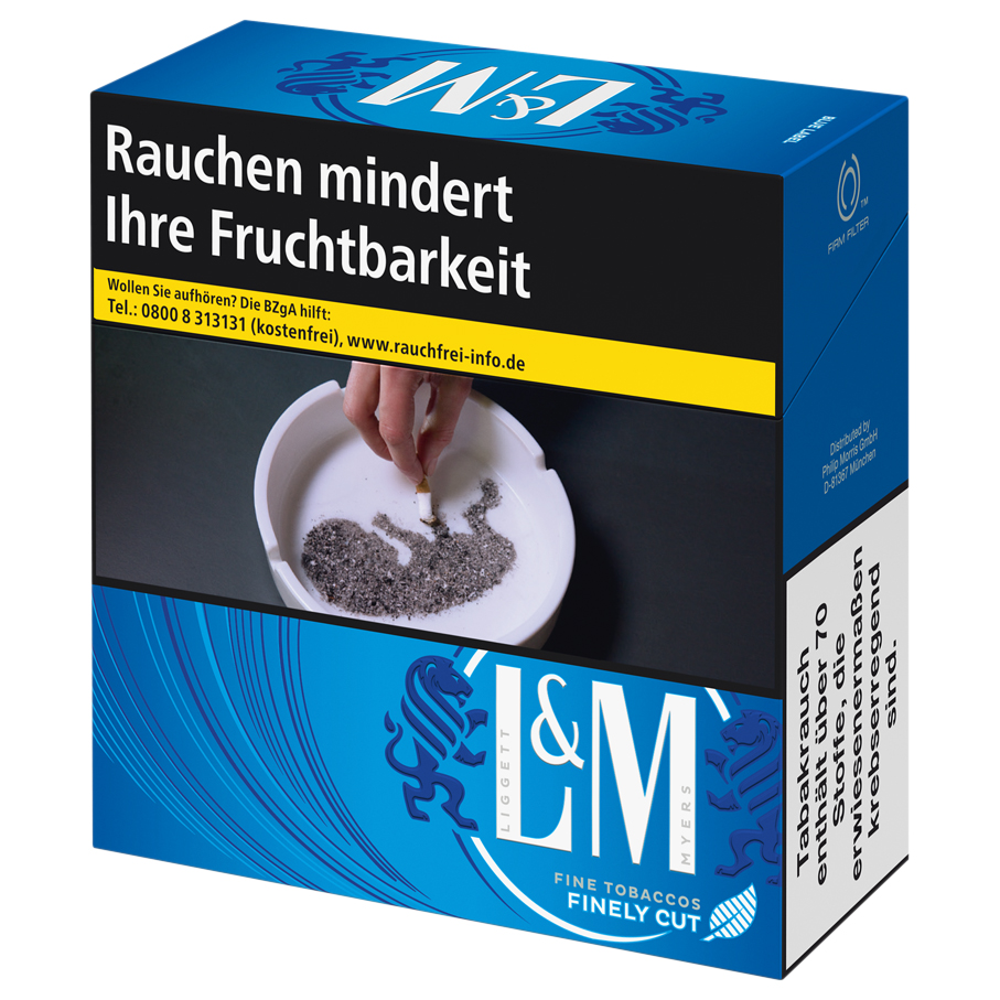 L&M Blue Label 5XL-Box  Zigaretten Stange