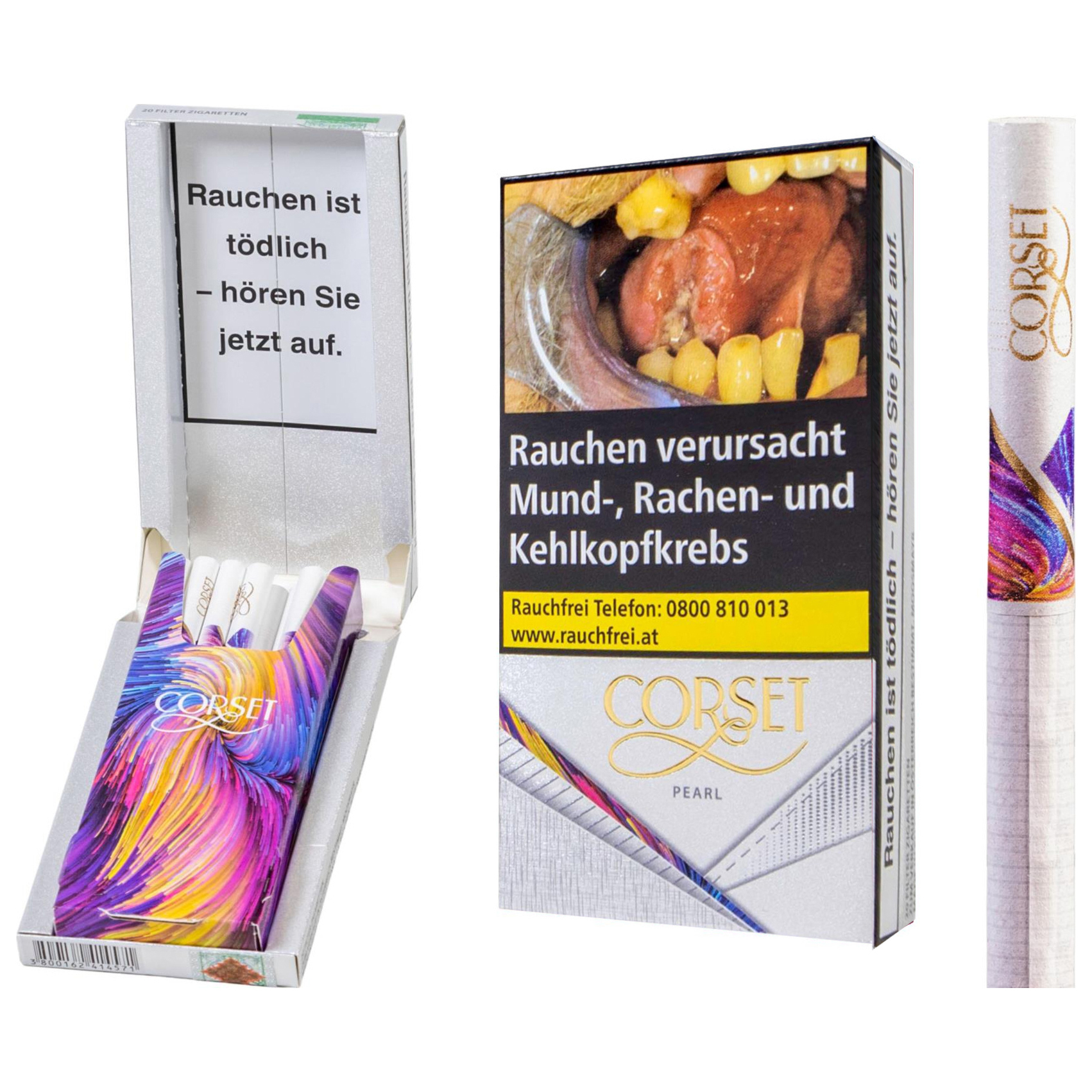 Corset Pearl Slim 100 mm Zigaretten Stange