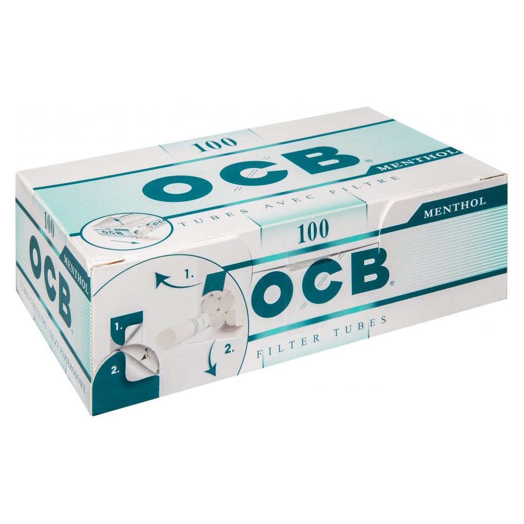 Ocb Menthol Hülsen  100 Stück