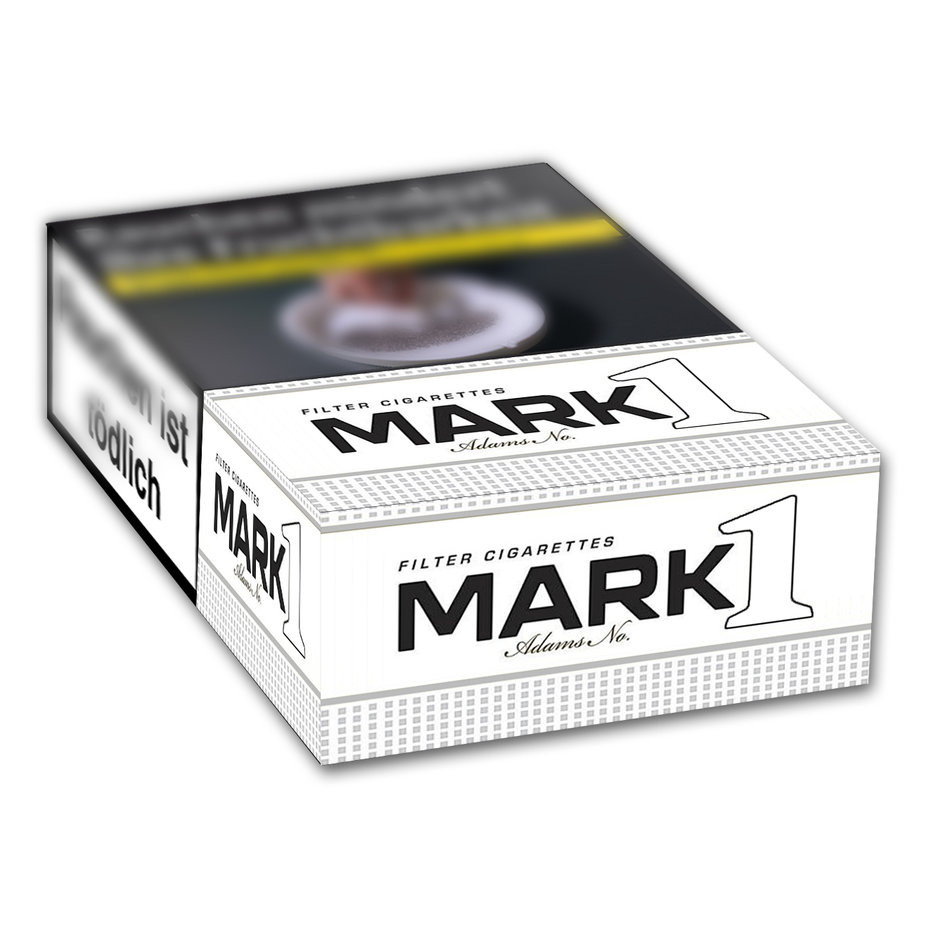 Mark Adams No.1 White & Silver Zigaretten Stange