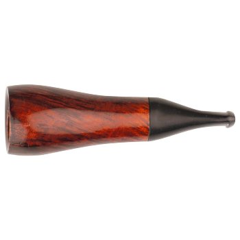 Cigarrenspitze Bruyere Orange/Black 16 mm Mit Stoffbeutel