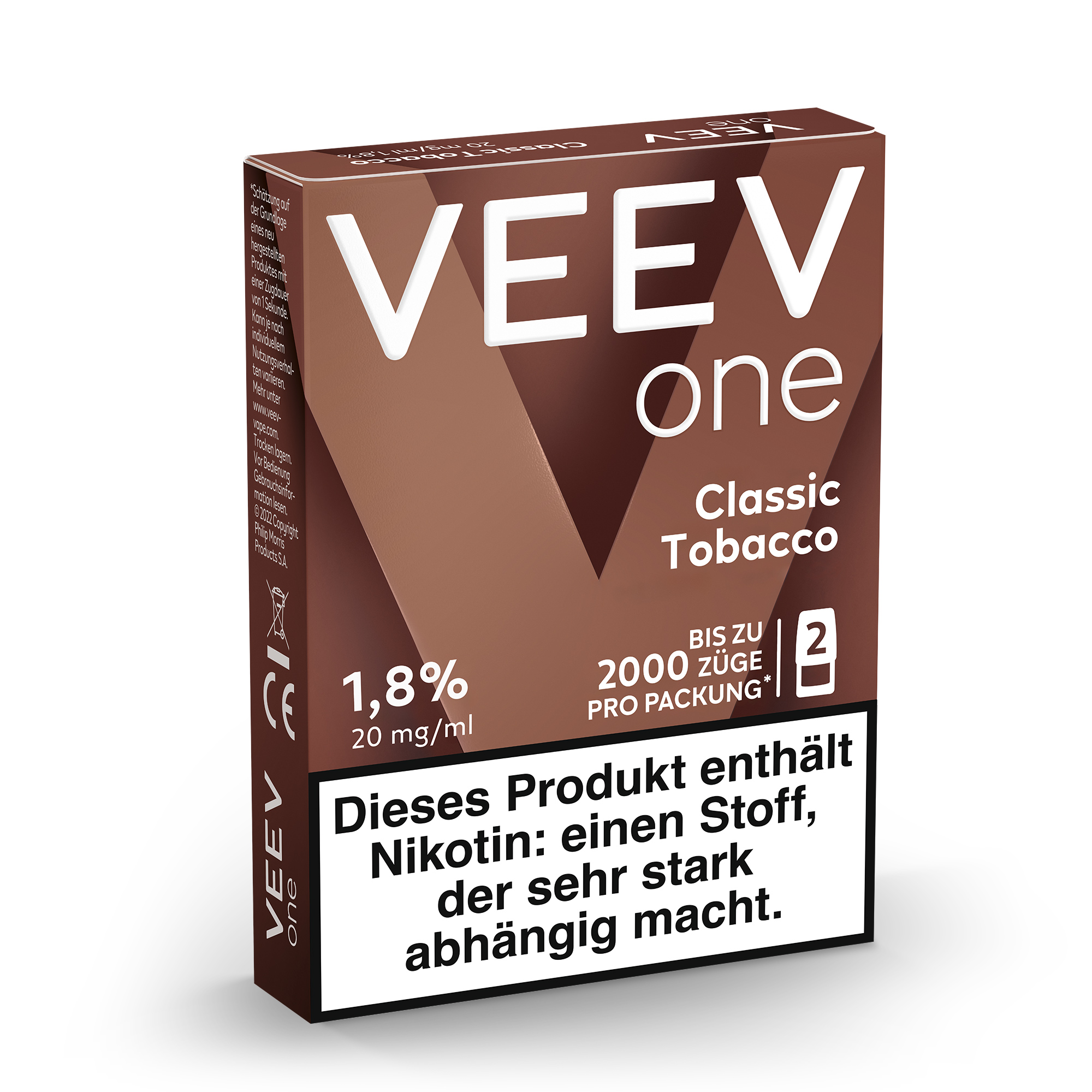 E-Liquidpod Veev One Classic Tobacco 20mg 2 Pods