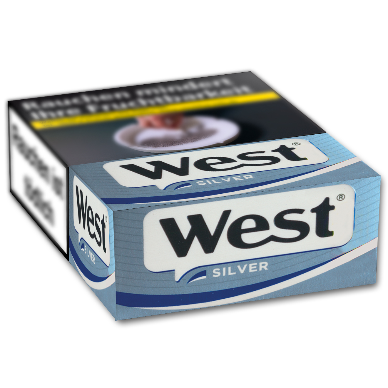 West Silver Mega Zigaretten Stange