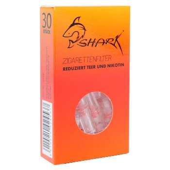 Zigarettenfilter Shark Einweg 30 Stück