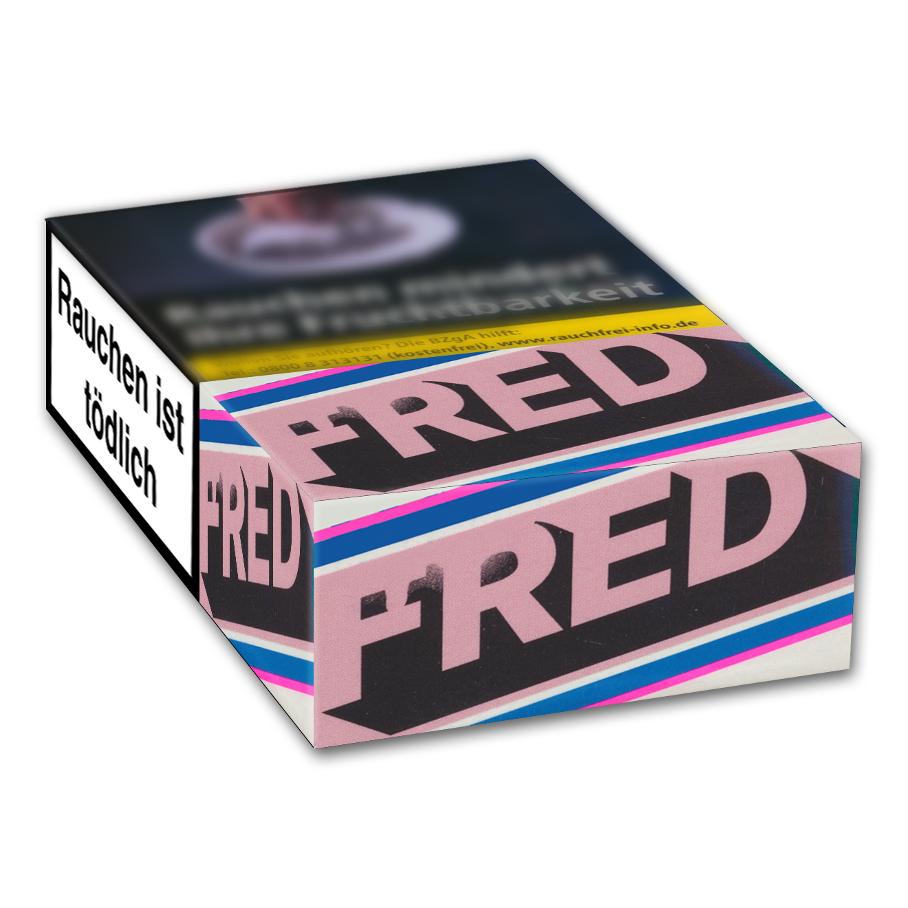 Fred Klass Blue Roses Zigaretten Stange