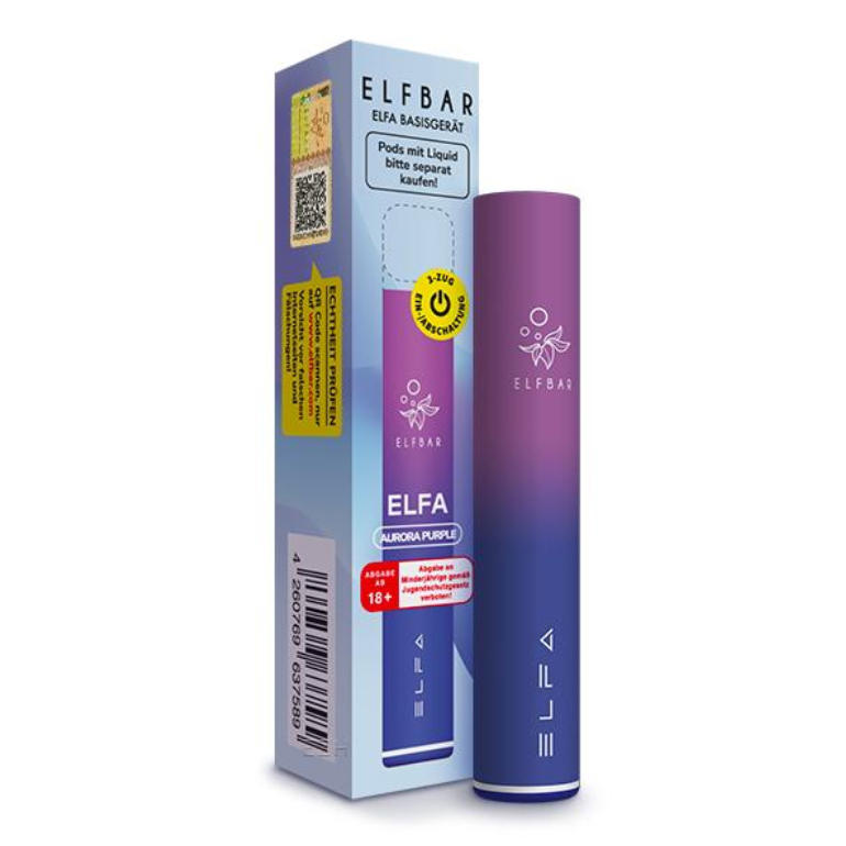 E-Zigarette Elfbar Elfa Aurora-Purple 500 mAh
