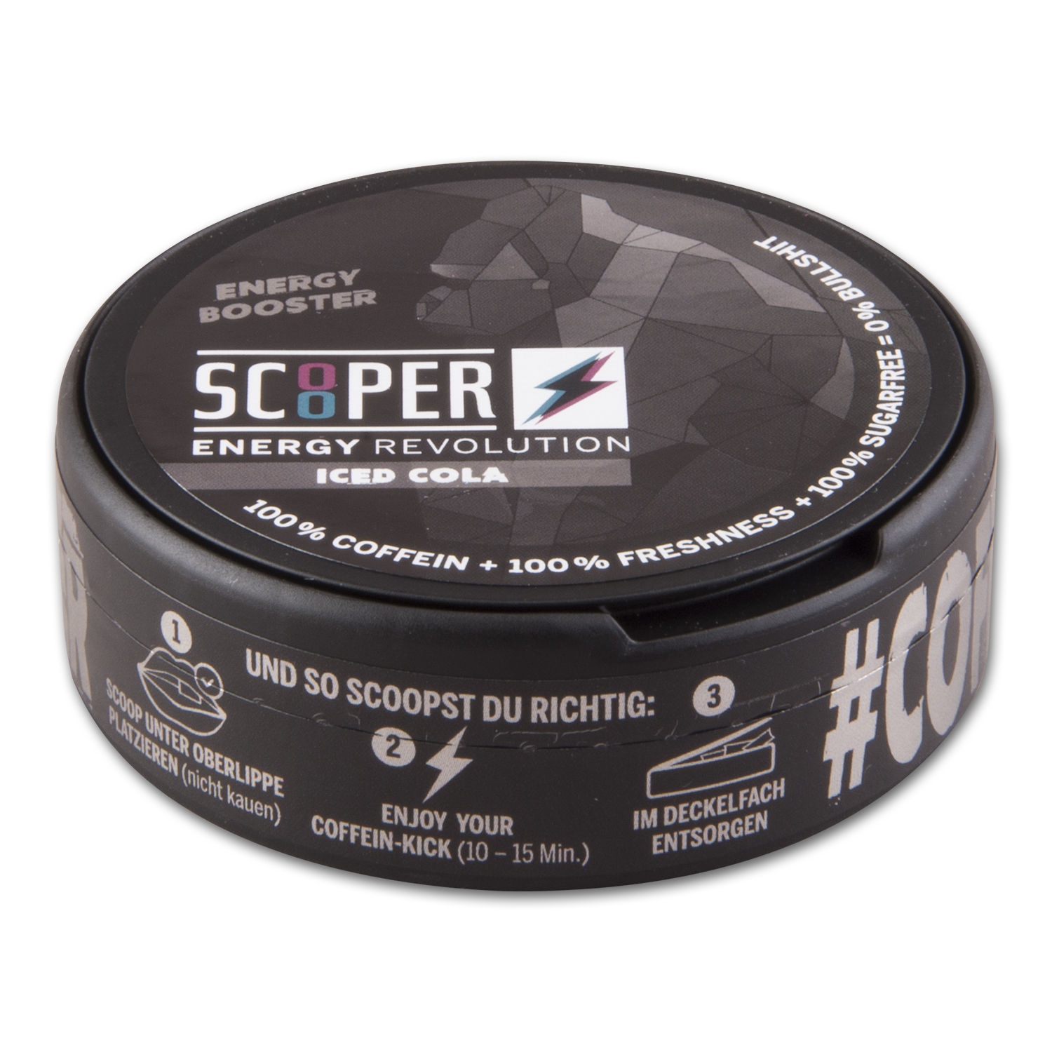 Scooper Energy Iced Cola 12 Stück/Dose