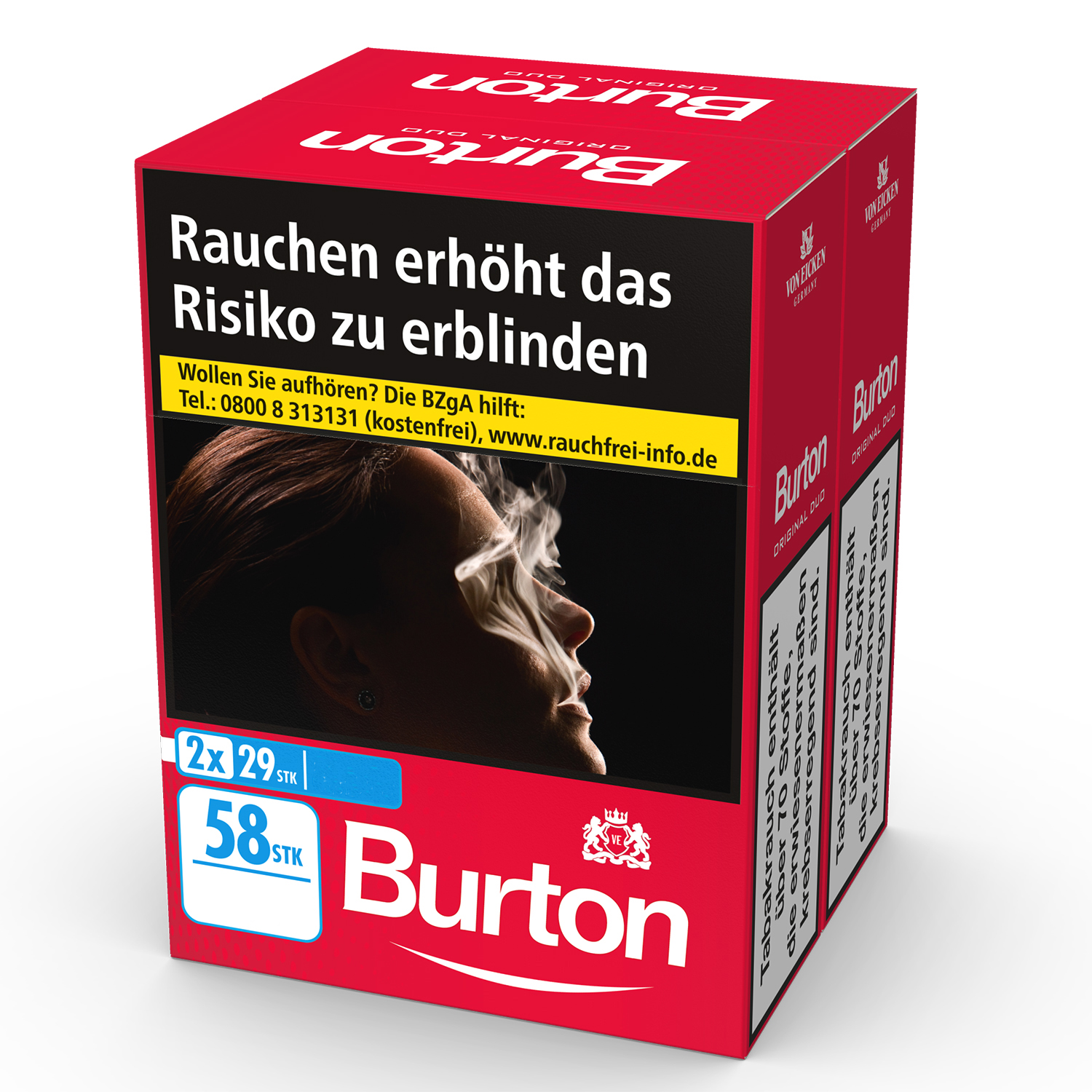 Burton Original 5XL-Box  Zigaretten Stange