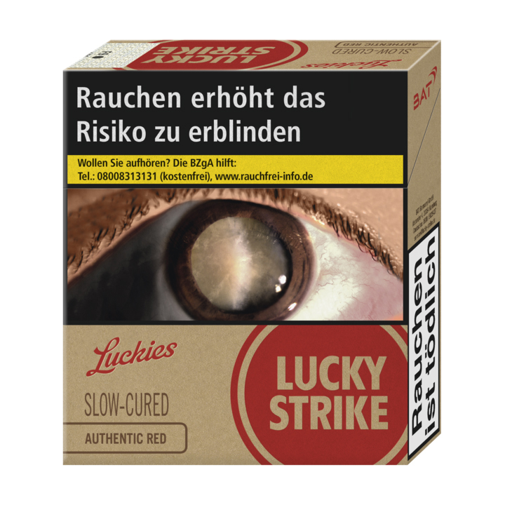 Lucky Strike Authentic Red  Zigaretten Stange